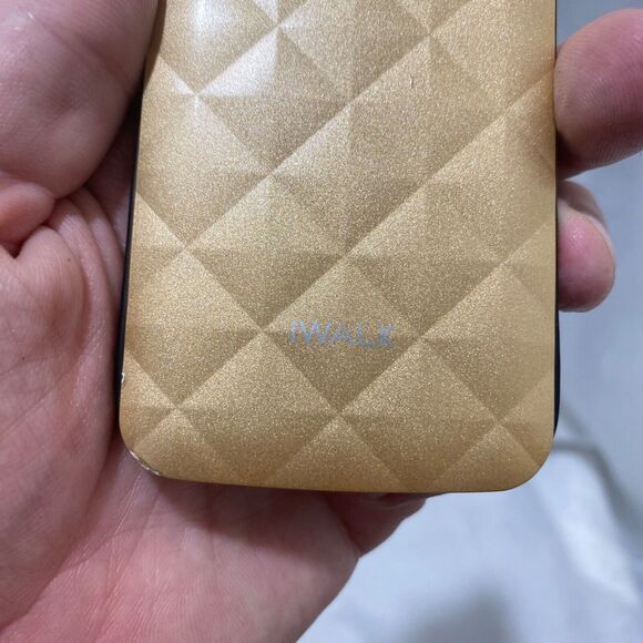 iWalk Duo UBO-3000 Portable Charger for Micro USB Devices Gold - Picture 3 of 7